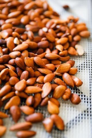 overnight soaked almonds