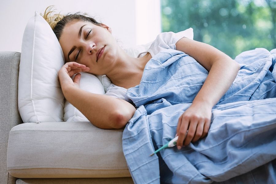 Tiredness and Fatigue This can also be explained by the fact that the body lacks too much water and solutes and the body is unable to use excess sugars. Therefore, the energy production in the body is reduced and the effect of dehydration makes a person feel tired.