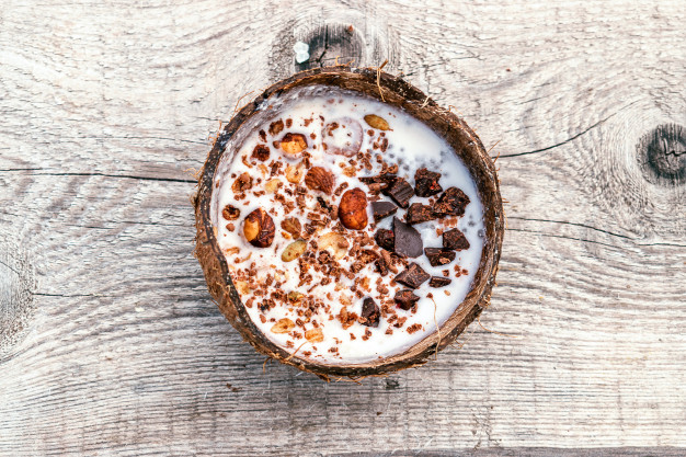 Almond-Coconut Protein Shake