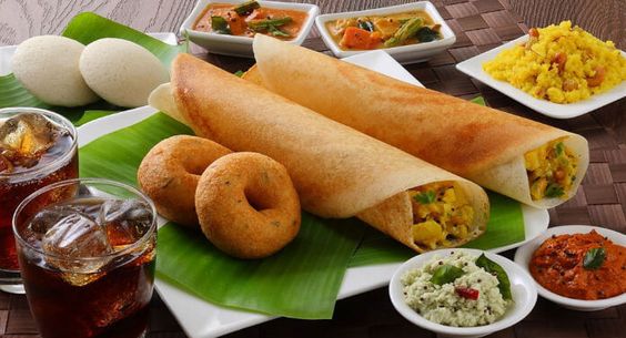 South Indian Food Calorie Chart