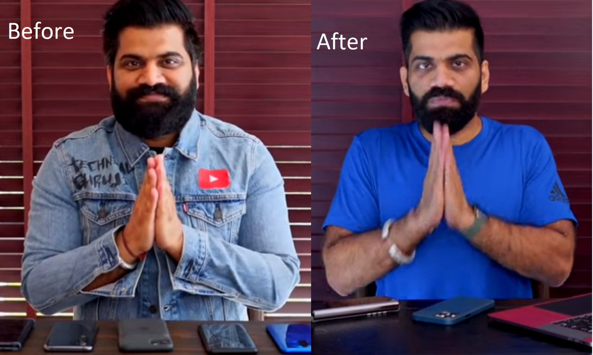 Technical Guruji Weight Loss Journey